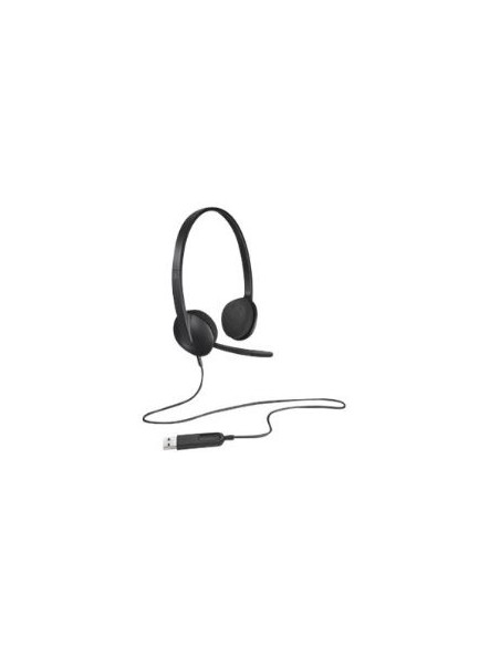Auriculares con microfono logitech headset h340 usb
