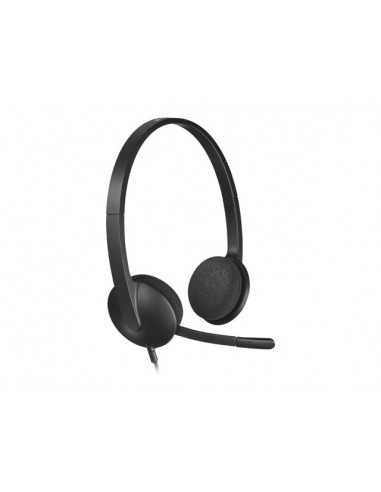 Auriculares con microfono logitech headset h340 usb