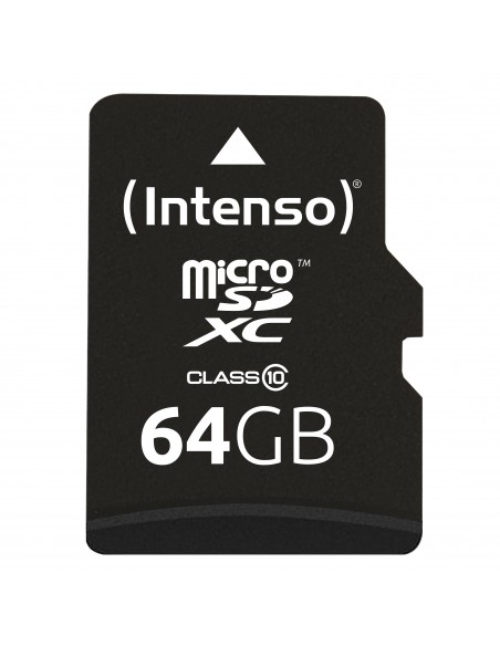 Tarjeta memoria micro sd intenso 64gb cl10 + adaptador sd Tarjeta memoria micro sd intenso 64gb cl10 + adaptador sd