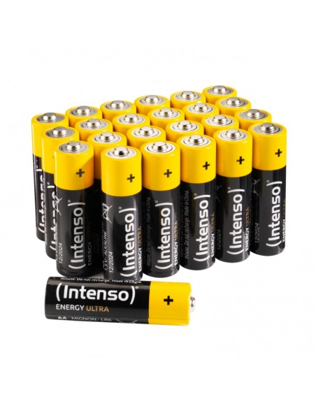 Pack de pilas alcalinas intenso energy ultra aa lr06 24 unidades Pack de pilas alcalinas intenso energy ultra aa lr06 24 unidades