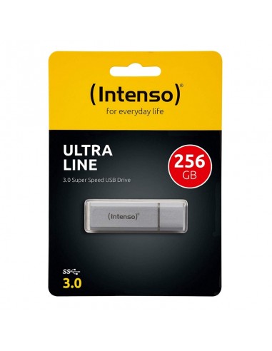 Memoria usb 3.2 intenso ultra 256gb aluminio