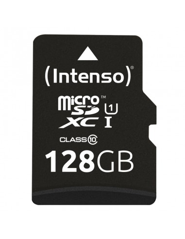 Tarjeta memoria micro sd intenso 128gb uhs - i cl10 + adaptador sd