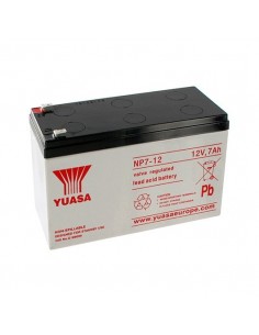 Bateria yuasa np7 - 12l compatible para sais 7ah 12v acido - plomo