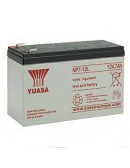 Bateria yuasa np7 - 12l compatible para sais 7ah 12v acido - plomo Bateria yuasa np7 - 12l compatible para sais 7ah 12v acido - plomo
