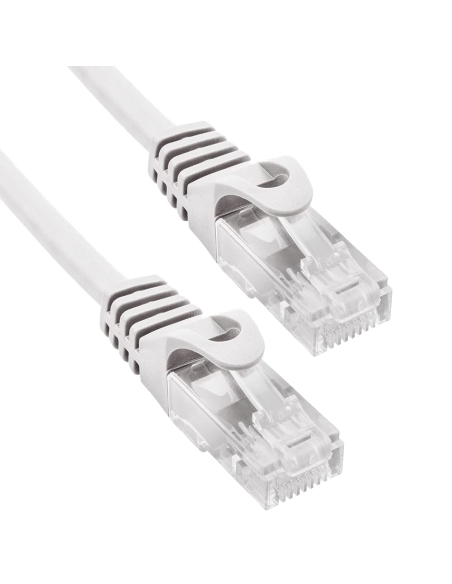 Cable red phasak latiguillo rj45 utp cat6 2m gris phk 1602