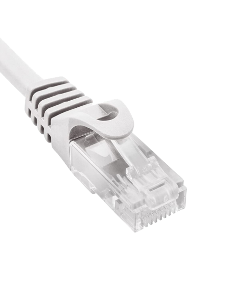 Cable red phasak latiguillo rj45 utp cat6 2m gris phk 1602