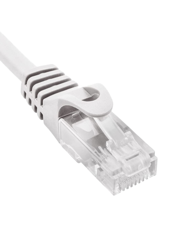 Cable red phasak latiguillo rj45 utp cat6 1m gris phk 1601