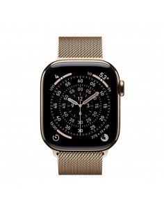 Smartwatch apple watch s11&nbsp;gps + cellular 42mm&nbsp;gold titanium case gold milanese loop