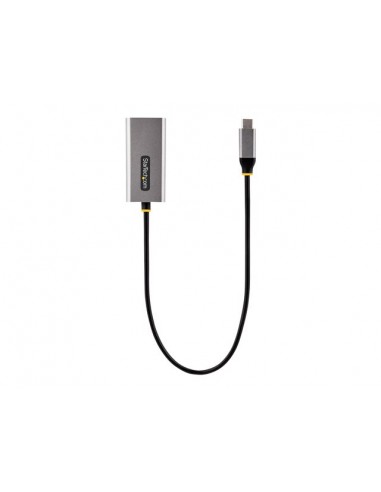 Adaptador de red usb tipo c a rj45 startech macho - hembra - gris