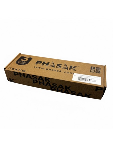 Regleta phasak 5 tomas schuko 16a con interruptor azul 1 -8 m Regleta phasak 5 tomas schuko 16a con interruptor azul 1 -8 m