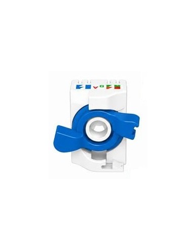Conector keystone phasak rj45 cat. 6a utp crimpado rotativo