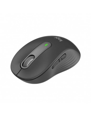 Mouse raton logitech m650 mediano optico wireless inalambrico grafito