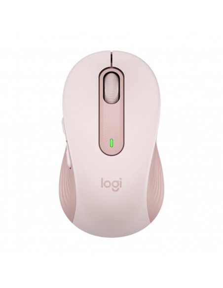 Mouse raton logitech m650 mediano optico wireless inalambrico rosa