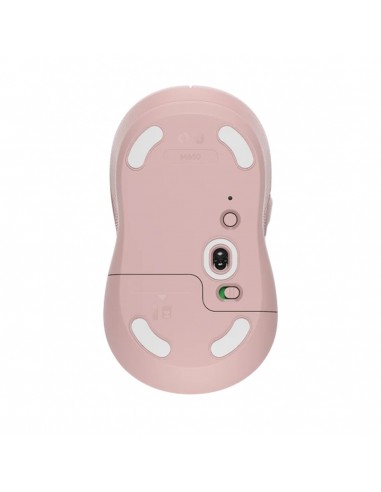 Mouse raton logitech m650 mediano optico wireless inalambrico rosa