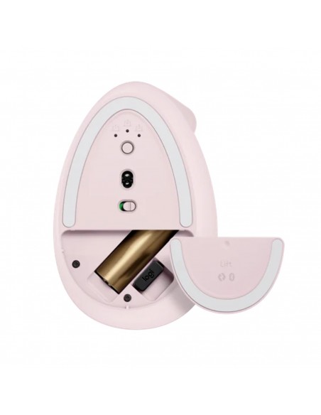 Mouse raton vertical logitech lift 6 botones 4000 dpi wireless inalambrico rosa Mouse raton vertical logitech lift 6 botones 4000 dpi wireless inalambrico rosa
