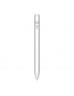 Lapiz digital logitech crayon silver usb - c para ipad - con tecnología apple pencil