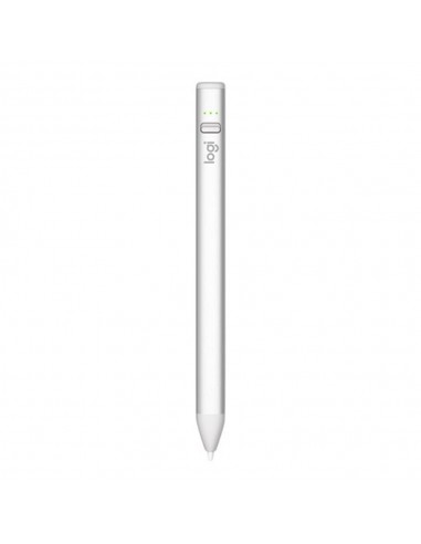 Lapiz digital logitech crayon silver usb - c para ipad - con tecnología apple pencil
