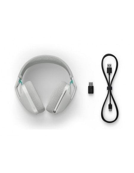 Auriculares gaming logitech g g321 inalambrico blanco