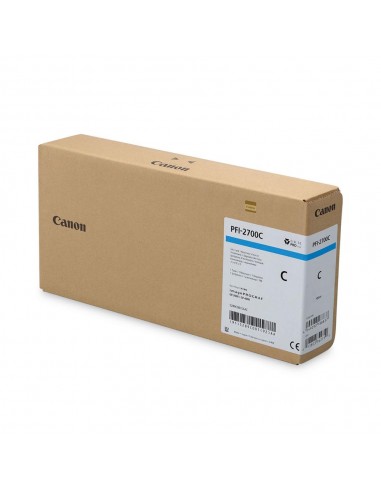 Cartucho tinta gran formato canon pfi - 2700 cian
