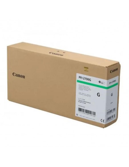 Cartucho tinta gran formato canon pfi - 2700 verde