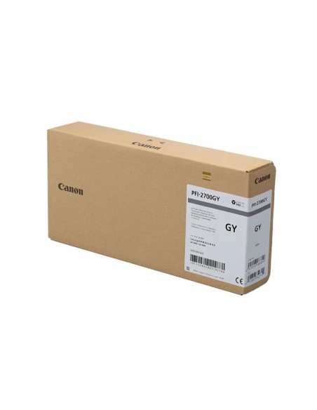 Cartucho tinta gran formato canon pfi - 2700 gris