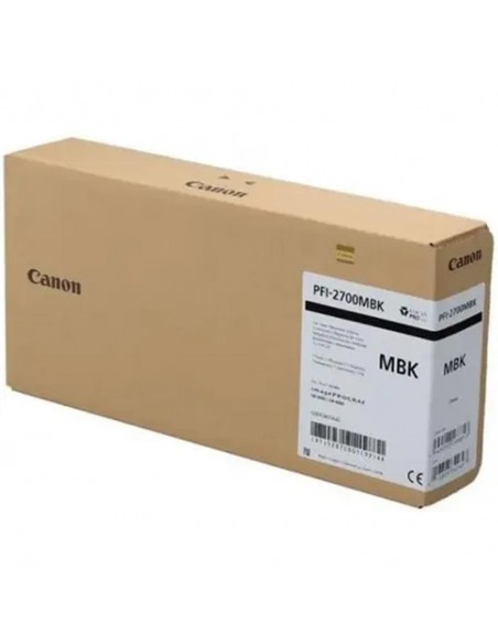 Cartucho tinta gran formato canon pfi - 2700 negro mate
