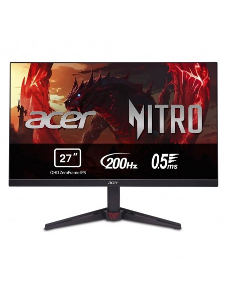 Monitor led gaming 27 pulgadas acer nitro nitro vg270ux1bmiipx tft - qhd - dp - hdmi - 200hz - 0.5ms - vesa 100x100