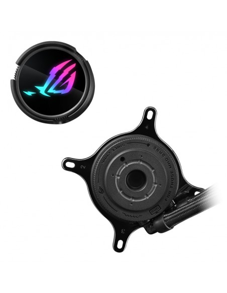 Kit refrigeracion liquida asus rog strix lc iii 240 argb 2x 120mm negro