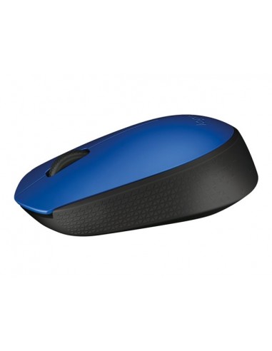 Mouse raton logitech m171 optico wireless inalambrico azul