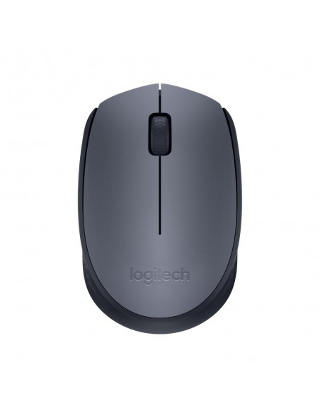 Mouse raton logitech m170 optico wireless inalambrico gris