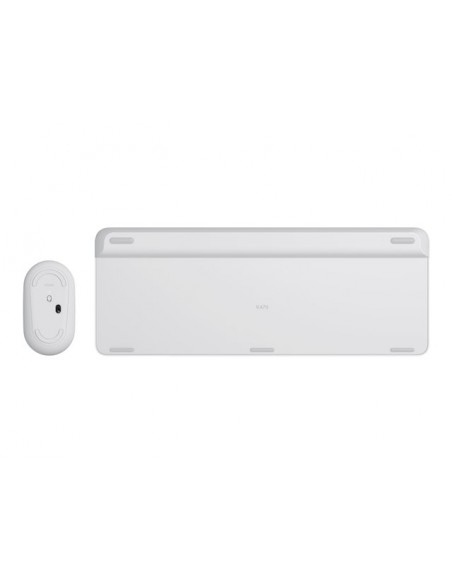 Teclado + mouse logitech mk470 wireless inalambrico blanco