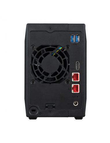 Servidor nas asustor as5402 2 bay nas 4gb ram 2.5g 2 xsata3 6gb s 3.5 2.5 hdd ssd