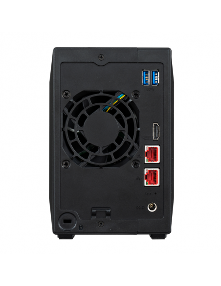 Servidor nas asustor as5402 2 bay nas 4gb ram 2.5g 2 xsata3 6gb s 3.5 2.5 hdd ssd