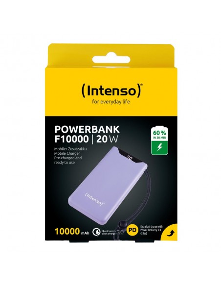 Powerbank intenso f10000 lila 10000 mah Powerbank intenso f10000 lila 10000 mah