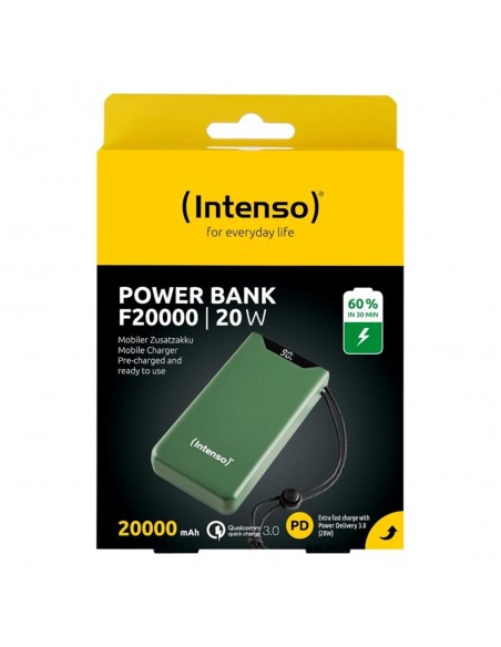 Powerbank intenso f20000 20000 mah verde
