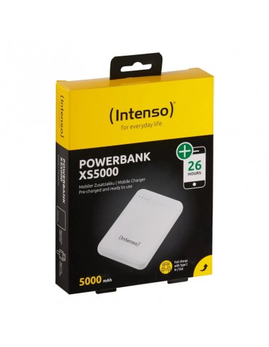 Powerbank intenso xs5000 5000 mah blanco