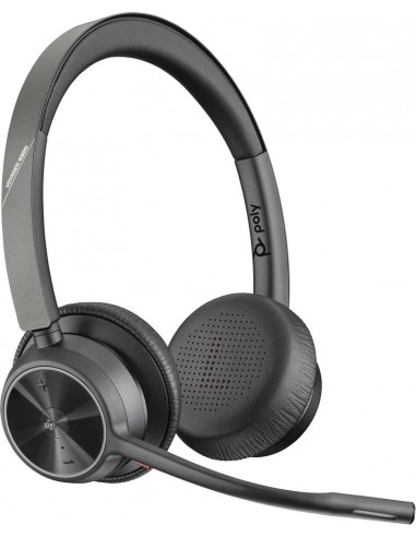 Auriculares poly voyager 4320 microsoft teams certified usb - a headset +bt700 dongle