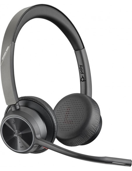 Auriculares poly voyager 4320 microsoft teams certified usb - a headset +bt700 dongle