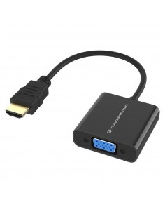 Adaptador hdmi a vga conceptronic 0.25m - macho - hembra - negro