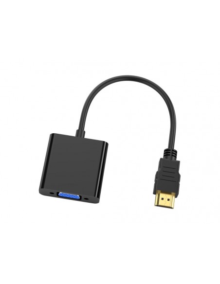 Adaptador hdmi a vga conceptronic 0.25m - macho - hembra - negro Adaptador hdmi a vga conceptronic 0.25m - macho - hembra - negro