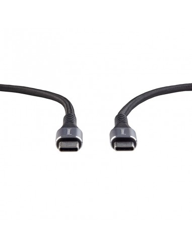Cable usb tipo c intenso 1.5m - macho - macho - negro
