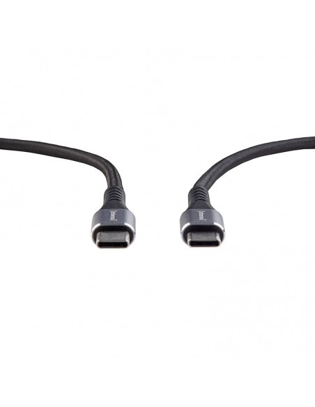 Cable usb tipo c intenso 1.5m - macho - macho - negro