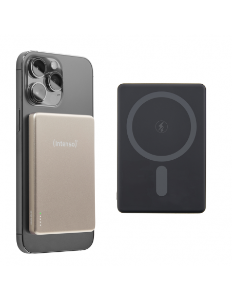 Powerbank intenso mw10000 magsafe champan magnetico
