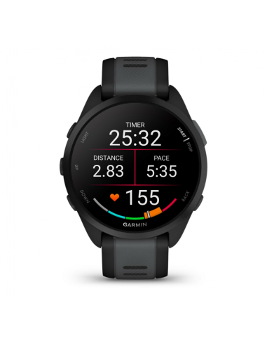 Garmin forerunner 165 music reloj inteligente running gps amoled con garmin pay negro
