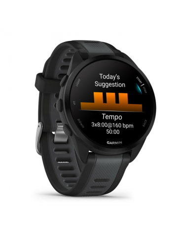 Garmin forerunner 165 music reloj inteligente running gps amoled con garmin pay negro