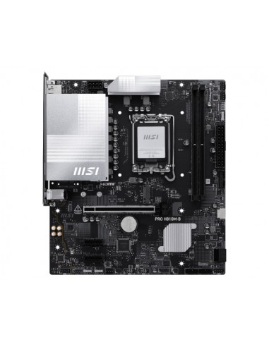 Placa base msi pro pro h810m - b lga 1851 matx - 2x ddr5 - 4x sata3