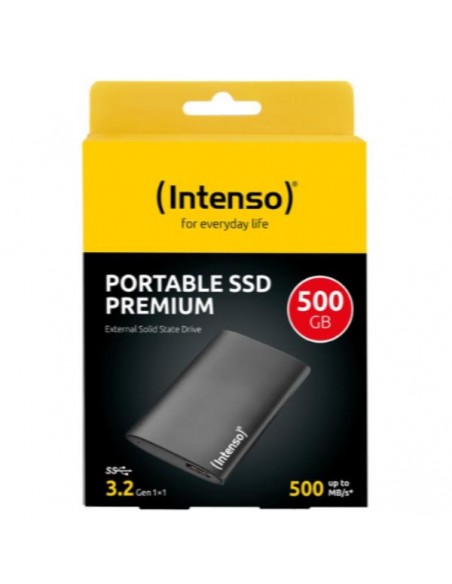 Disco duro externo solido ssd intenso premium edition black 500gb usb 3.2 Disco duro externo solido ssd intenso premium edition black 500gb usb 3.2