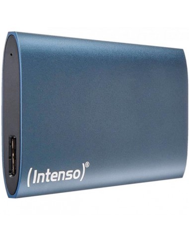 Disco duro externo solido ssd intenso premium edition blue 500gb usb 3.2