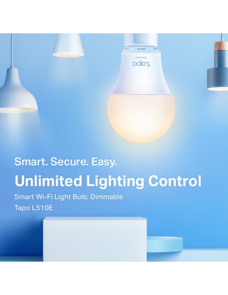 Bombilla inteligente tp - link tapo l510e pack 2 unidades