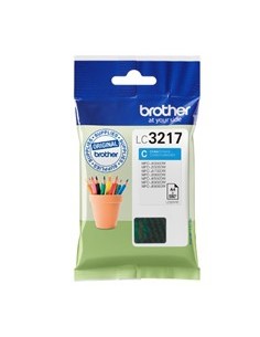 Cartucho tinta brother lc3217c cian 550 paginas mfcj5330dw - mfcj5730dw - mfcj6530dw - mfcj6930dw